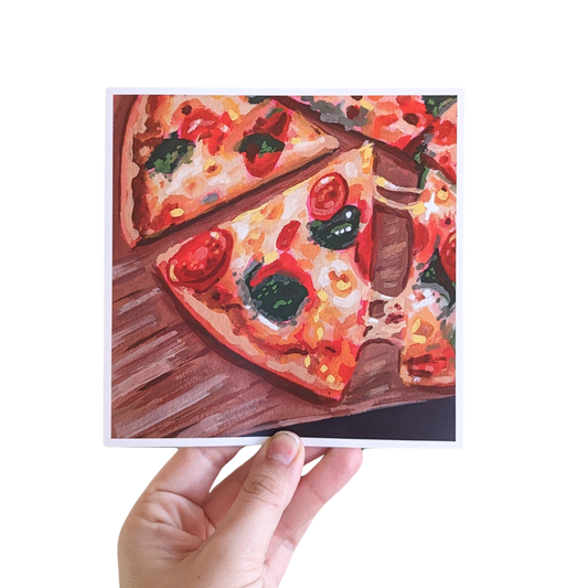 take a slice - art print